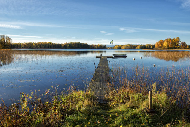 Vakantiehuizen aan een meer in Zweden