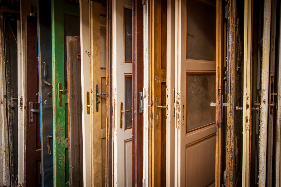 alte Türen zur Wiederverwendung