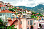 View on Alanya town